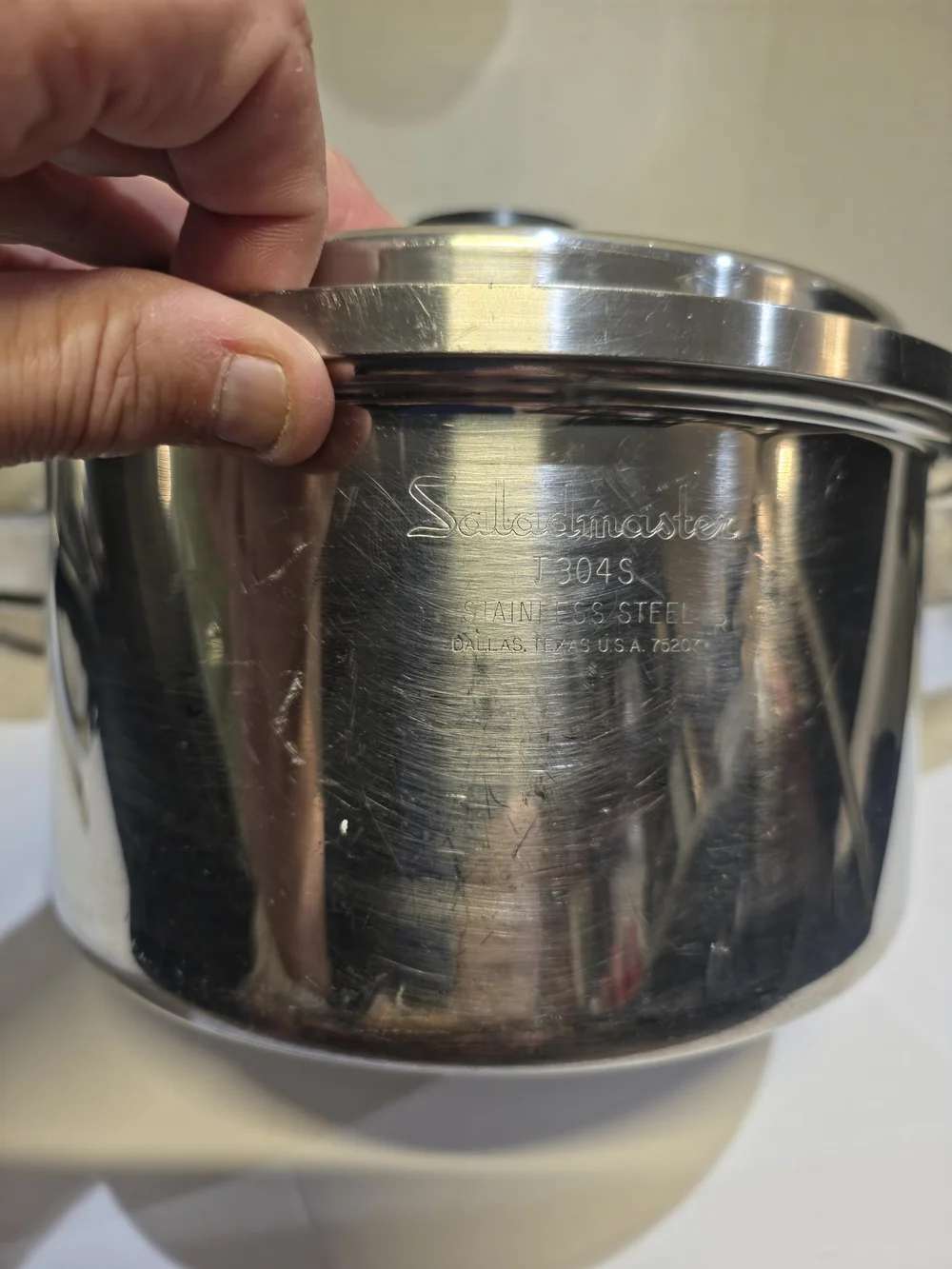 Vintage Saladmaster T304S Surgical Stainless Steel Cookware Set - 5pc Lot